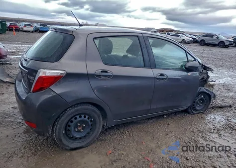 2013 Toyota Yaris z USA, uszkodzony, nr VIN JTDKTUD35DD555875